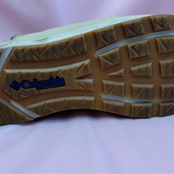 Tan Canvas Slip-On Boat Shoes Lightweight Fishing Coastal Sz 12 ᴄᴏʟᴜᴍʙɪᴀ PFG - Picture 10 of 11